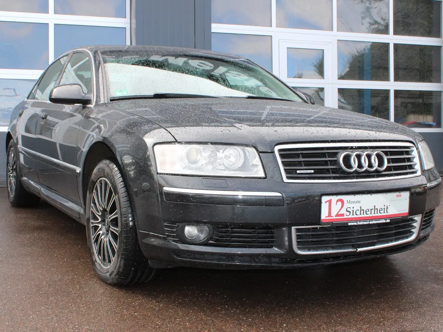 Audi A8 4.2 quattro Leder-Navi-Schiebedach Schwarz - 2