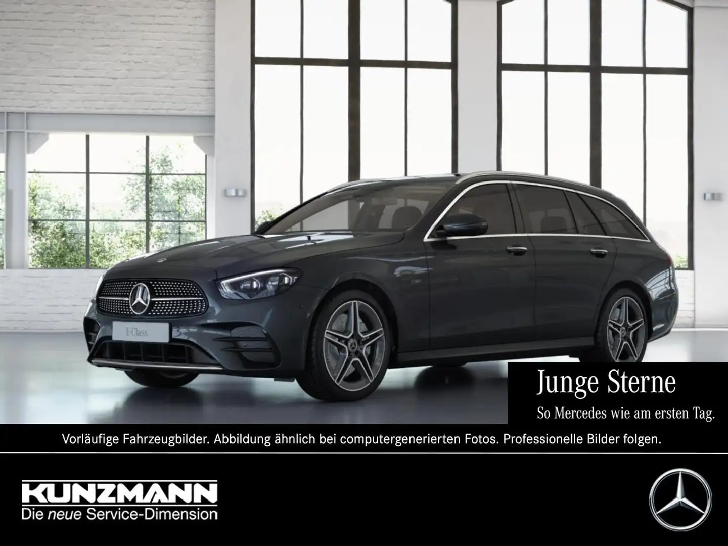 Mercedes-Benz E 300 de T AMG/Avantgarde Distronic+ Memory Grau - 1