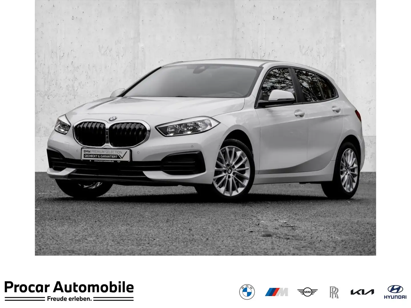 BMW 120 d xDrive ADVANTAGE+HuD+AHK+DA+PA+SHZ Weiß - 1