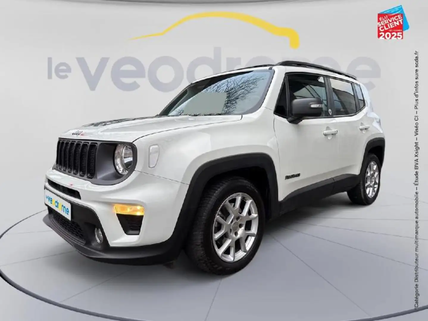 Jeep Renegade 1.3 GSE T4 150ch Quiksilver Edition BVR6 Blanc - 1
