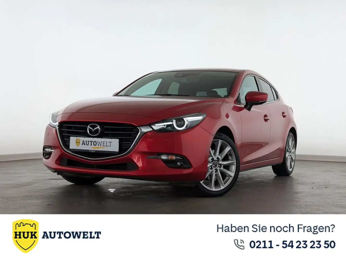 Mazda 3 Mazda 3 2.0 SKYACTIV-G 165 Sports-Line LED+NAVI+ Rot - 1
