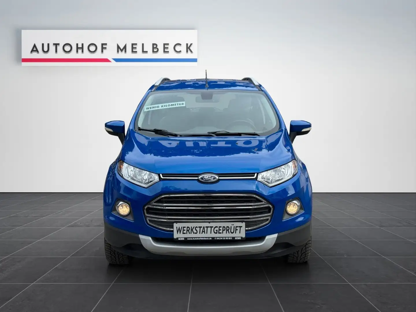 Ford EcoSport Titanium *2.HAND*TEILLEDER*PDC*KLIMA* Blau - 2