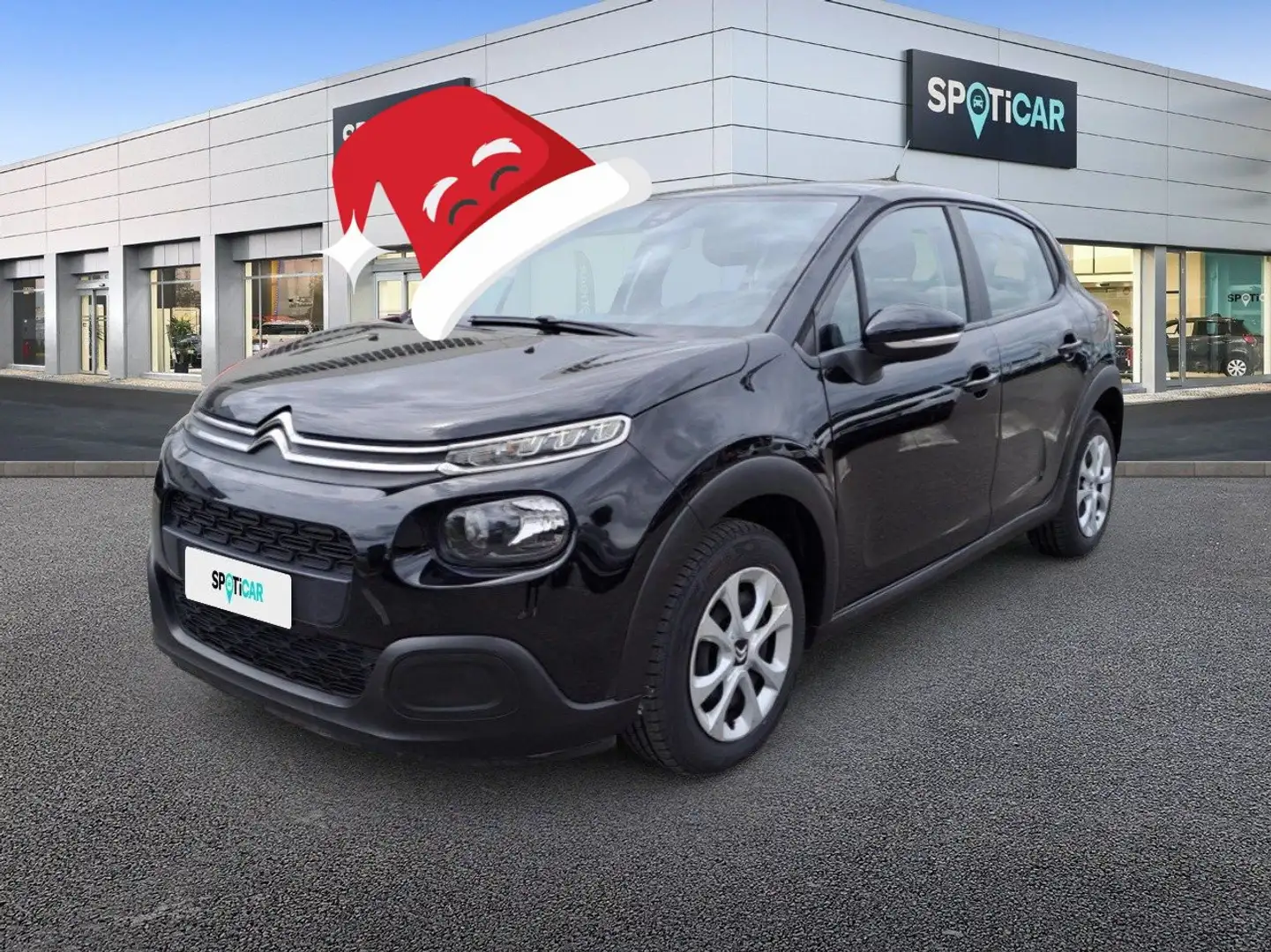 Citroen C3 PureTech 83 S&S Feel Neo patentati Nero - 1