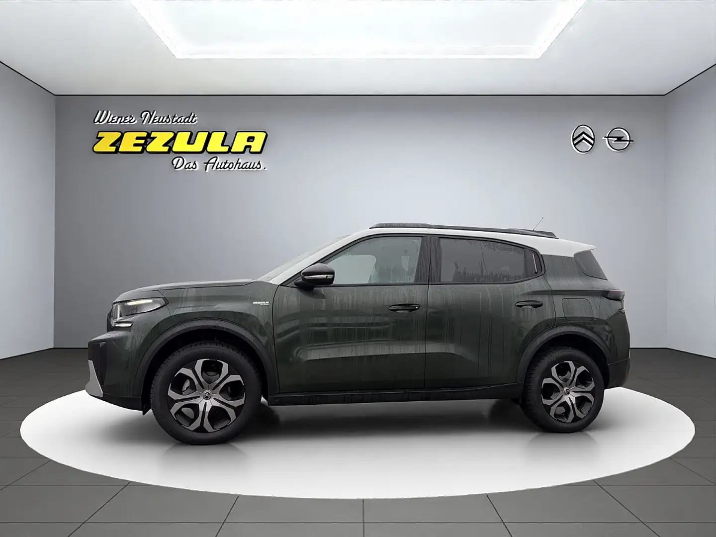 Citroen C3 Aircross Turbo 100 S&S 6-Gang-Manuell Plus Grün - 2