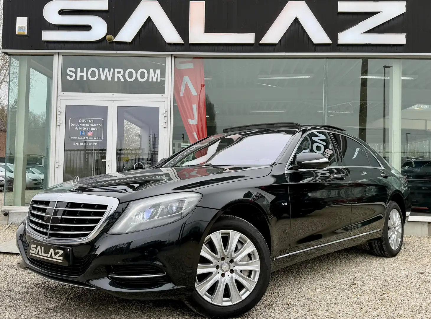 Mercedes-Benz S 500 TVA 21% : 21479€+3520=25000€ EXPORT-MARCHAND Noir - 1