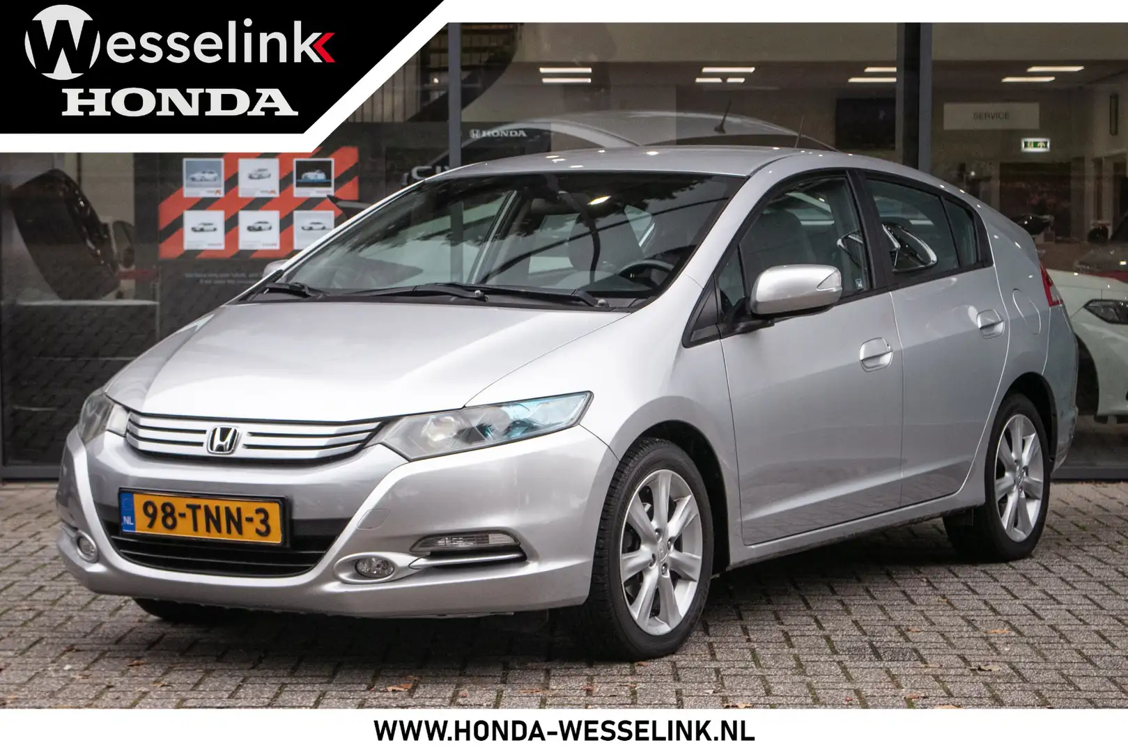 Honda Insight 1.3 Business Mode Automaat - Dealer ond. | Lederen Grijs - 1