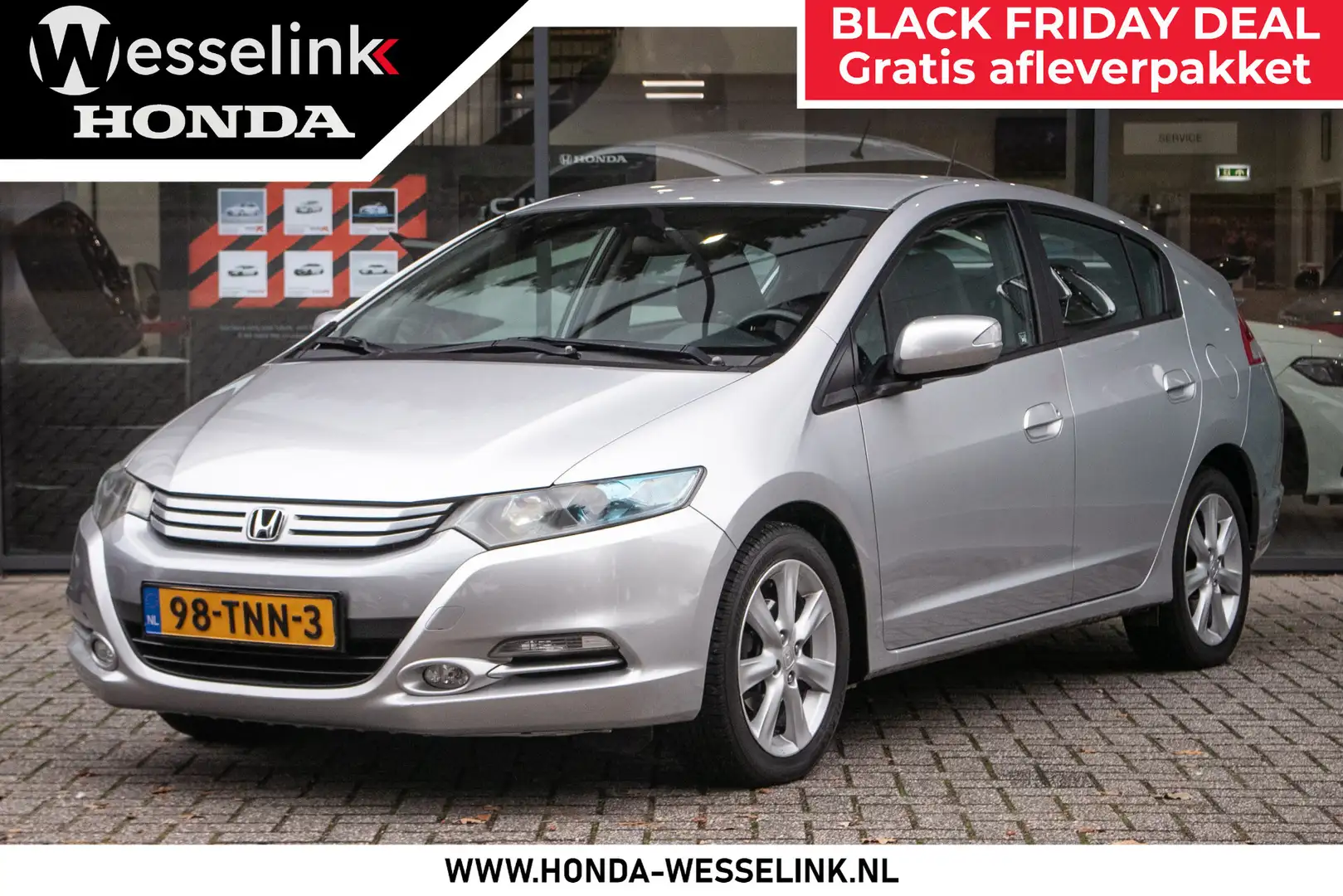 Honda Insight 1.3 Business Mode Automaat - Dealer ond. | Lederen Grau - 1