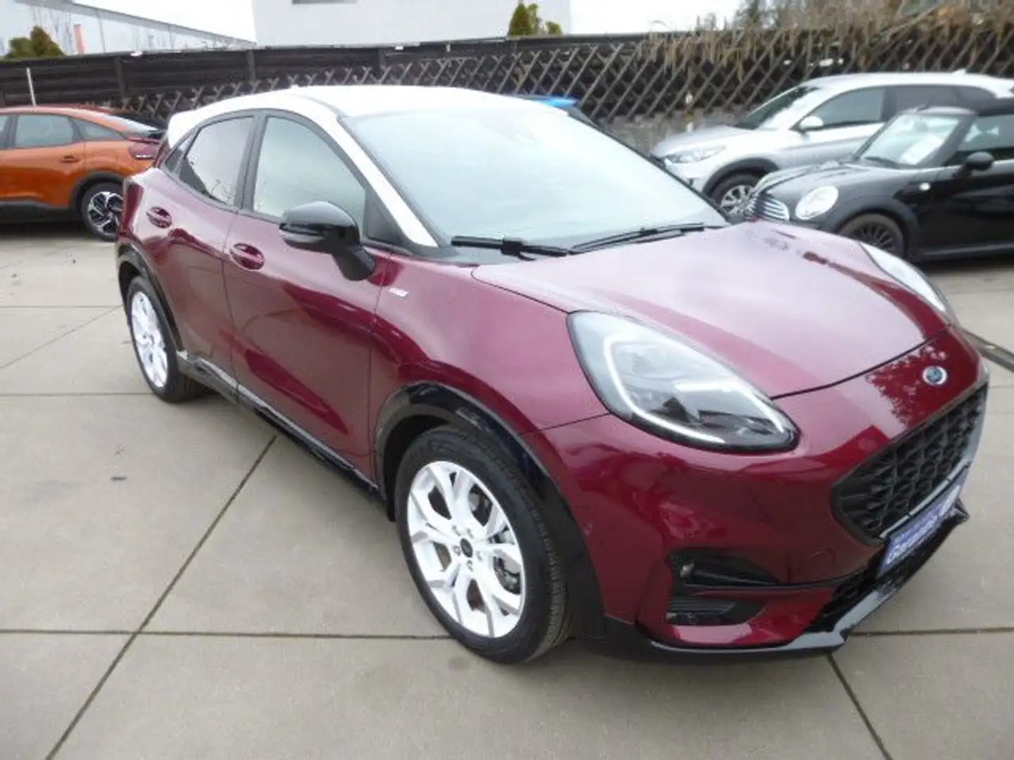 Ford Puma ST Vivid Ruby Edition/Nav/Leder/Kamera/Sitz Rot - 1
