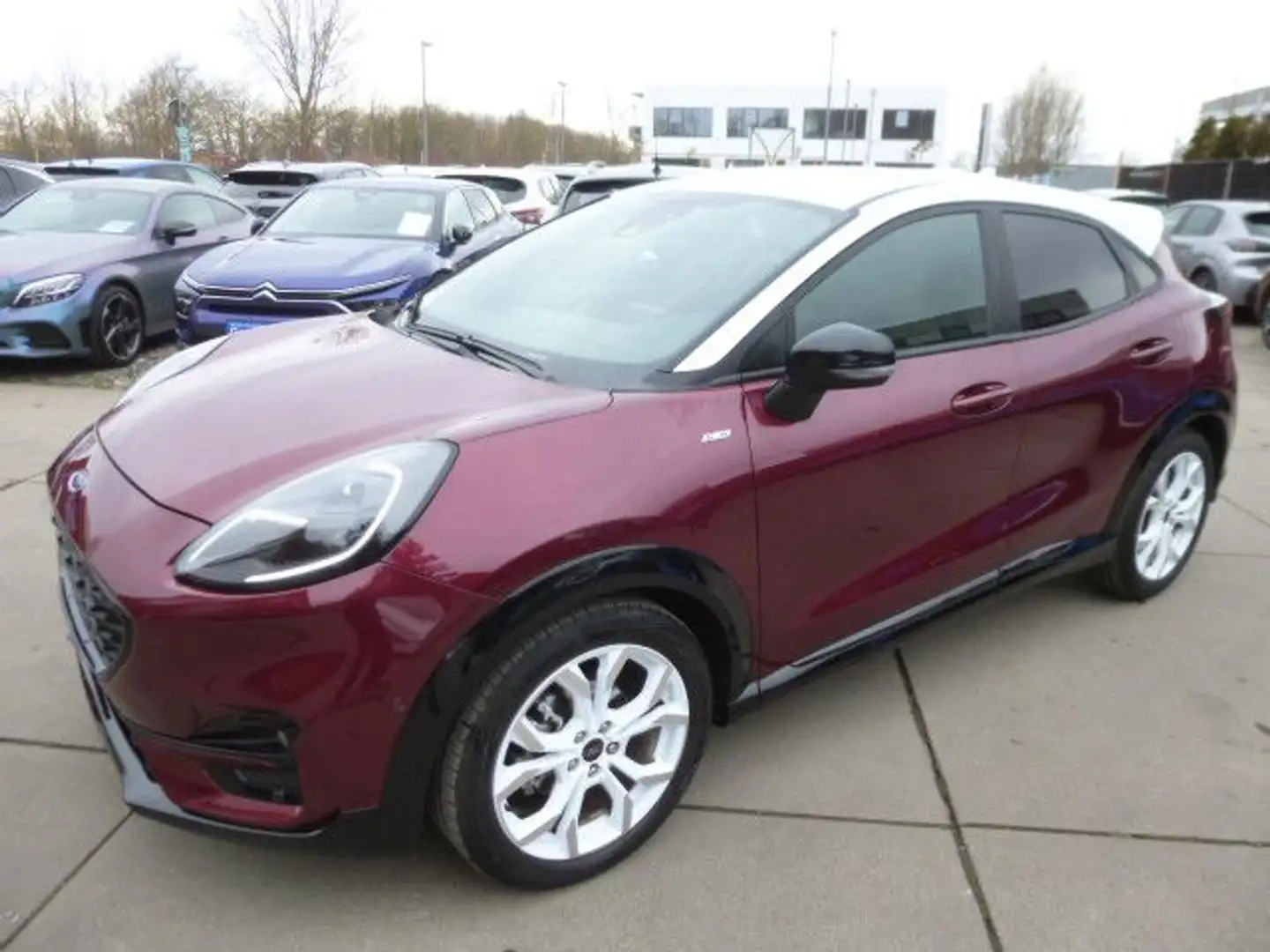 Ford Puma ST Vivid Ruby Edition/Nav/Leder/Kamera/Sitz Rot - 2