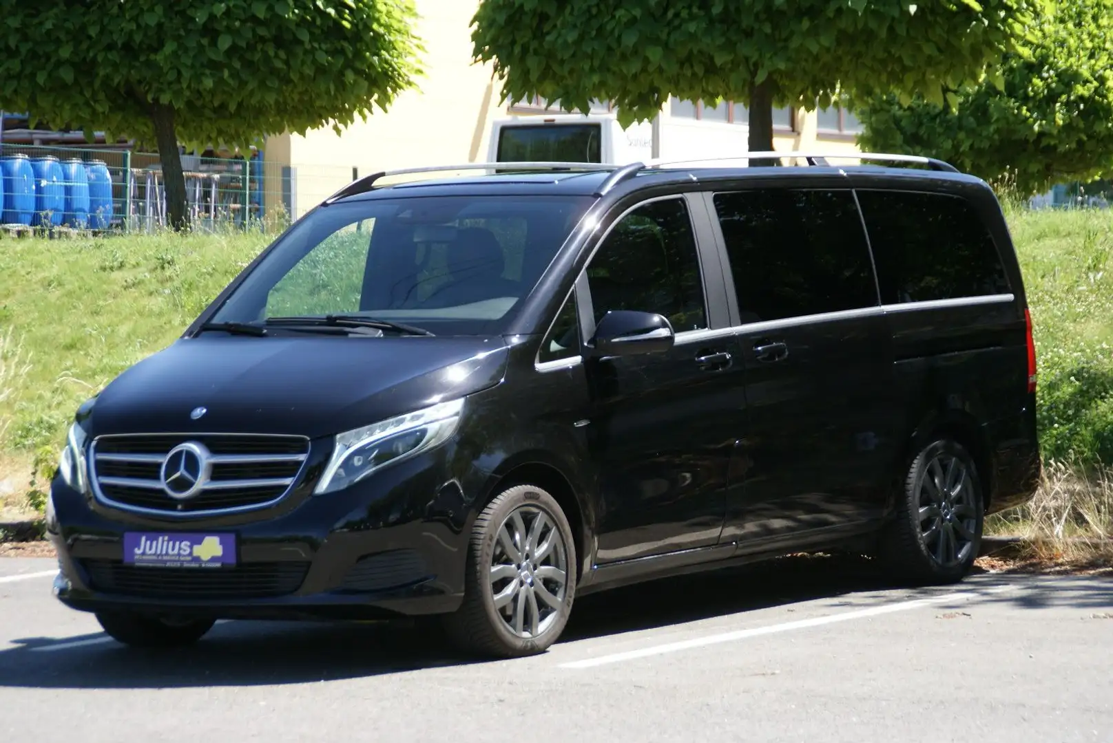 Mercedes-Benz V 220 Burmester Tempomat SHZ Webasto Nero - 2
