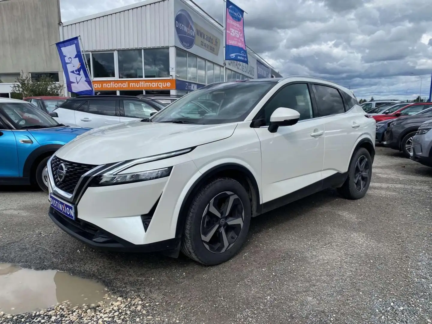 Nissan Qashqai 1.3 Mild Hybrid - 140 N-Connecta - Pack Hiver - To Blanc - 1