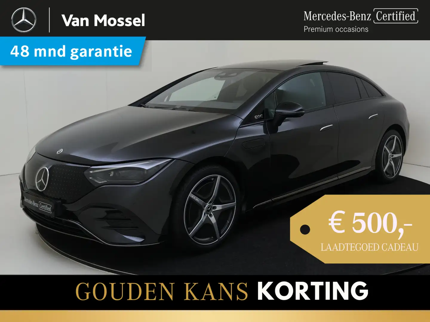 Mercedes-Benz EQE 300 AMG Line 89 kWh / Stoelverwarming / 360Graden-Came Gris - 1