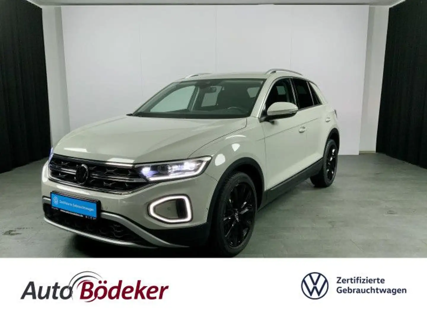 Volkswagen T-Roc 1.5 TSI DSG Style Sportpaket Bluetooth Navi Grau - 1