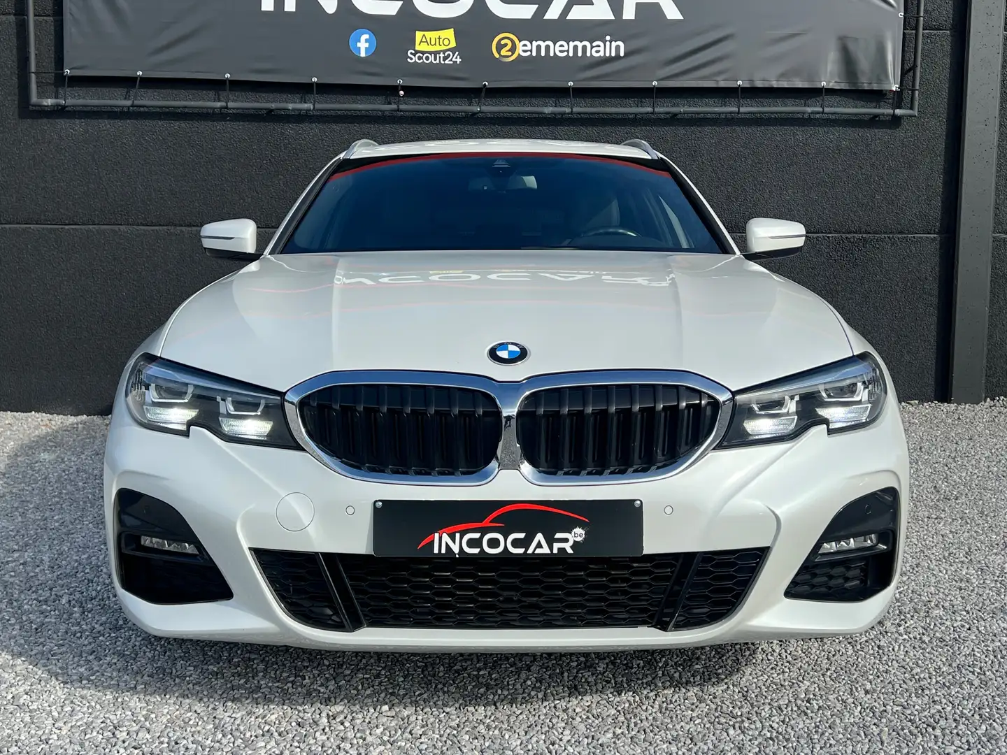 BMW 318 Touring dA * Pack M / GARANTIE 1 AN ✅* Blanco - 2
