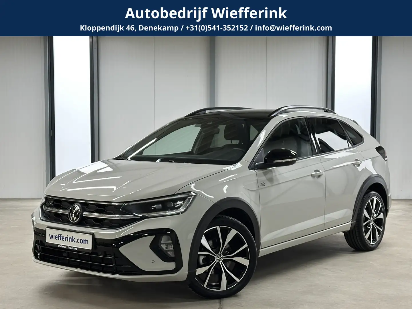 Volkswagen Taigo 1.0 TSI R-Line DSG | IQ.Light | Cam | Carplay | 18 Gris - 1