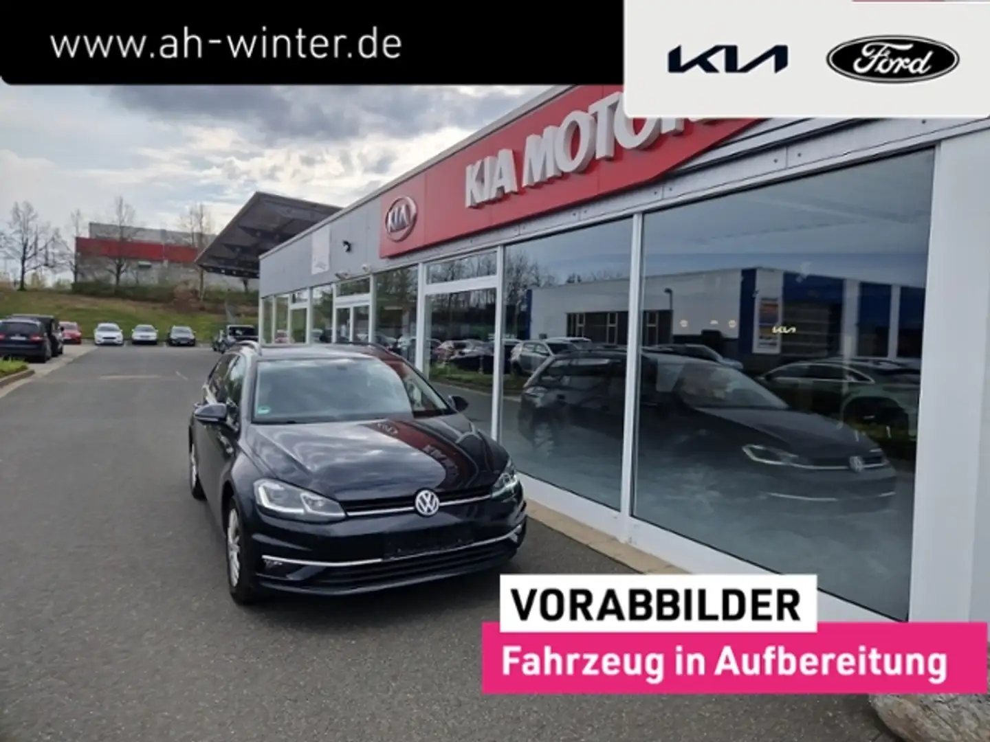 Volkswagen Golf Variant Variant 1,4 TSI DSG Comfortline Standhzg LED AHK Schwarz - 1