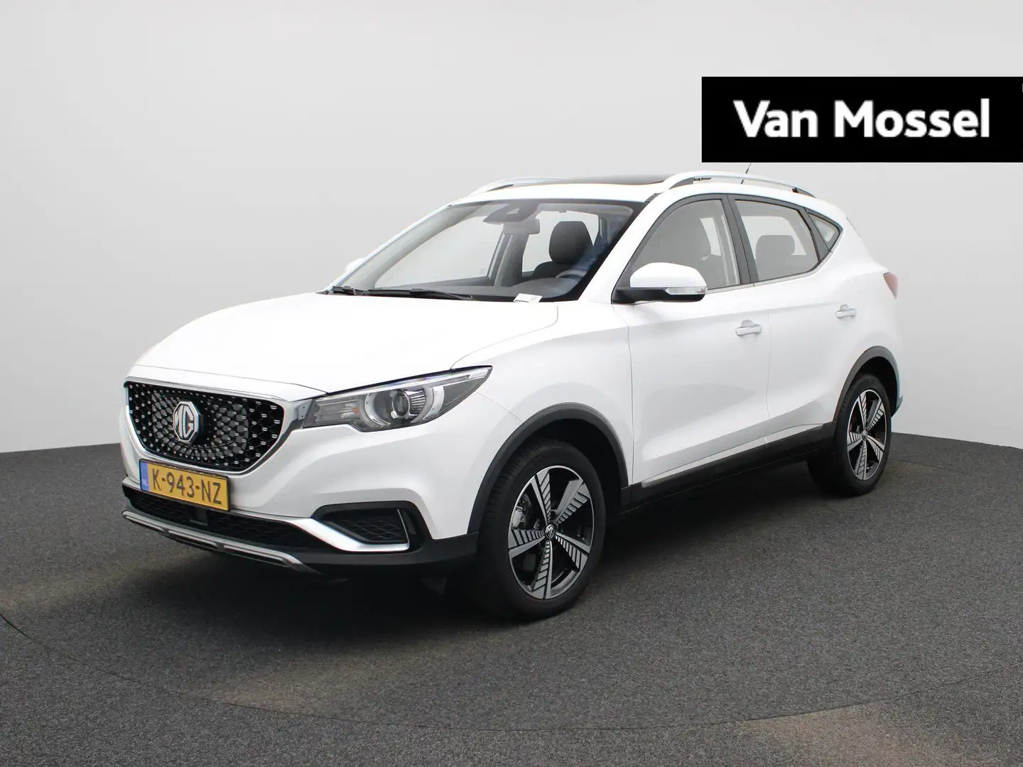 MG ZS EV Luxury 45 kWh | 1e-Eigenaar | Leder | Navi | Pa Wit - 1