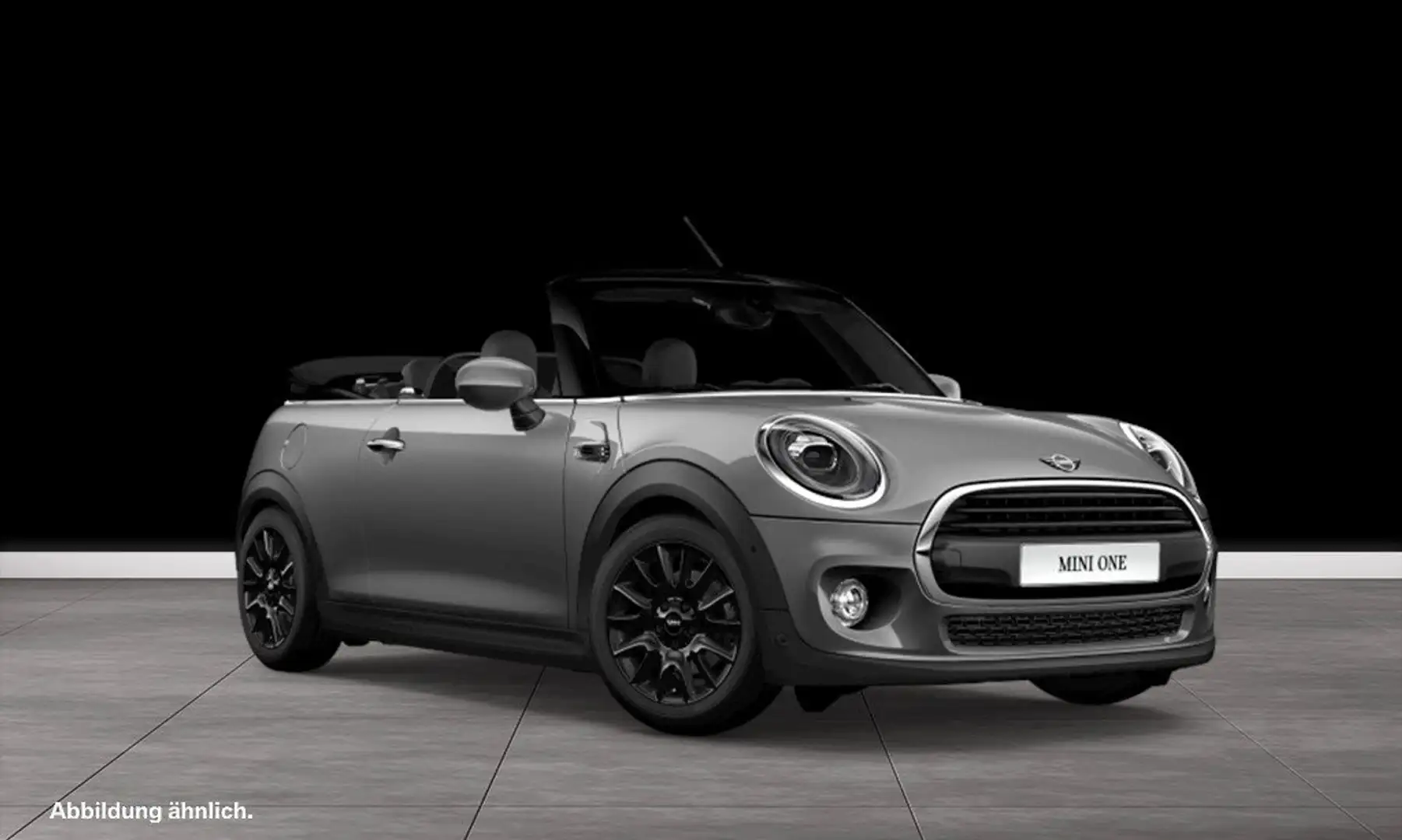 MINI One Cabrio One Cabrio *Pepper* Leder LED Klimaautomatik Grau - 1