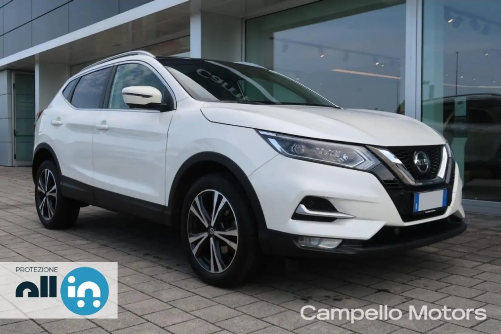 Nissan Qashqai Qashqai 1.5 dCi 115cv DCT N-Tec Start Bianco - 1