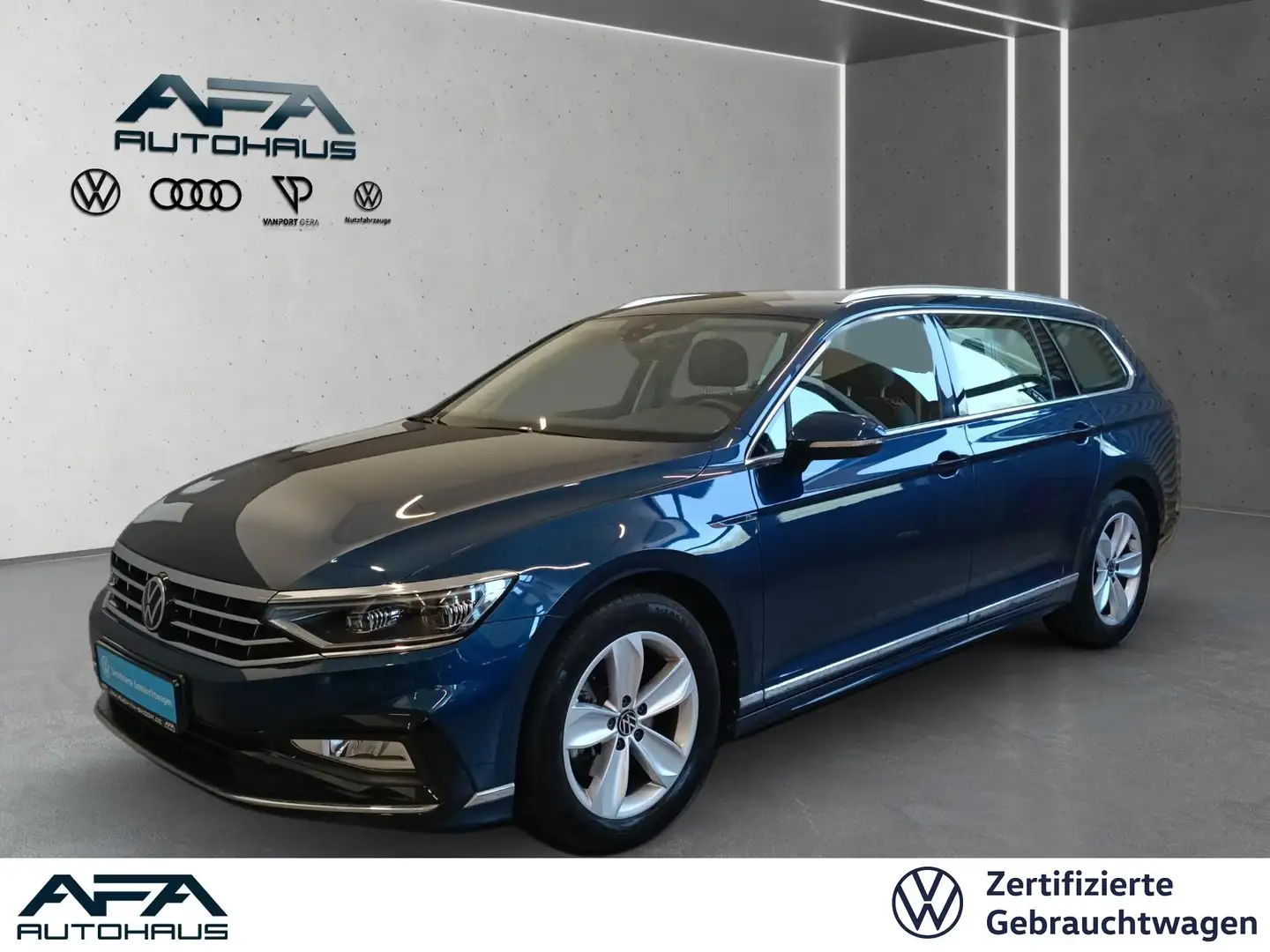 Volkswagen Passat Var. 2.0 TSI Elega. DSG R-Line*AHK*Matrix Blau - 1