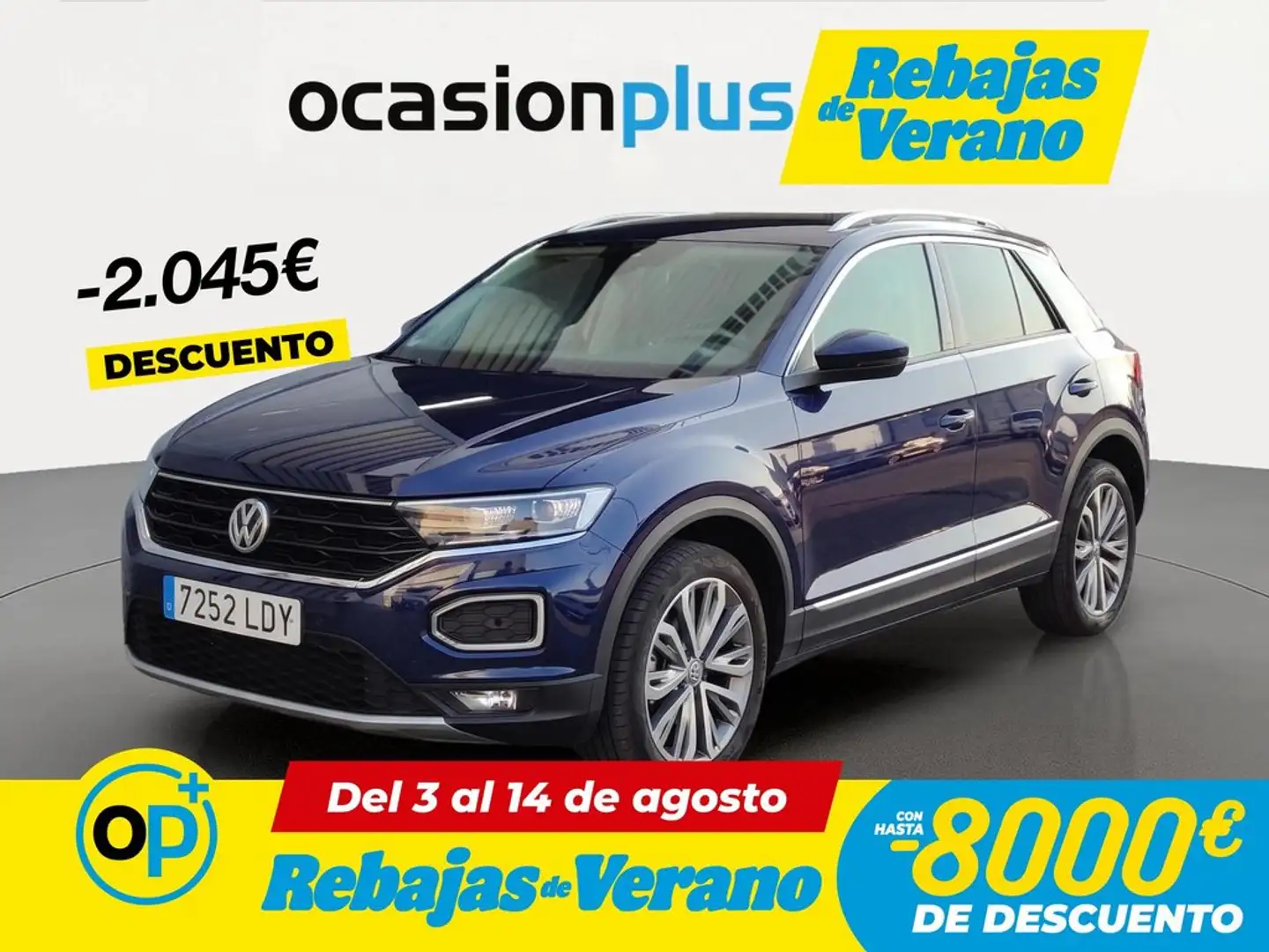 Volkswagen T-Roc 1.5 TSI Sport DSG7 Azul - 1