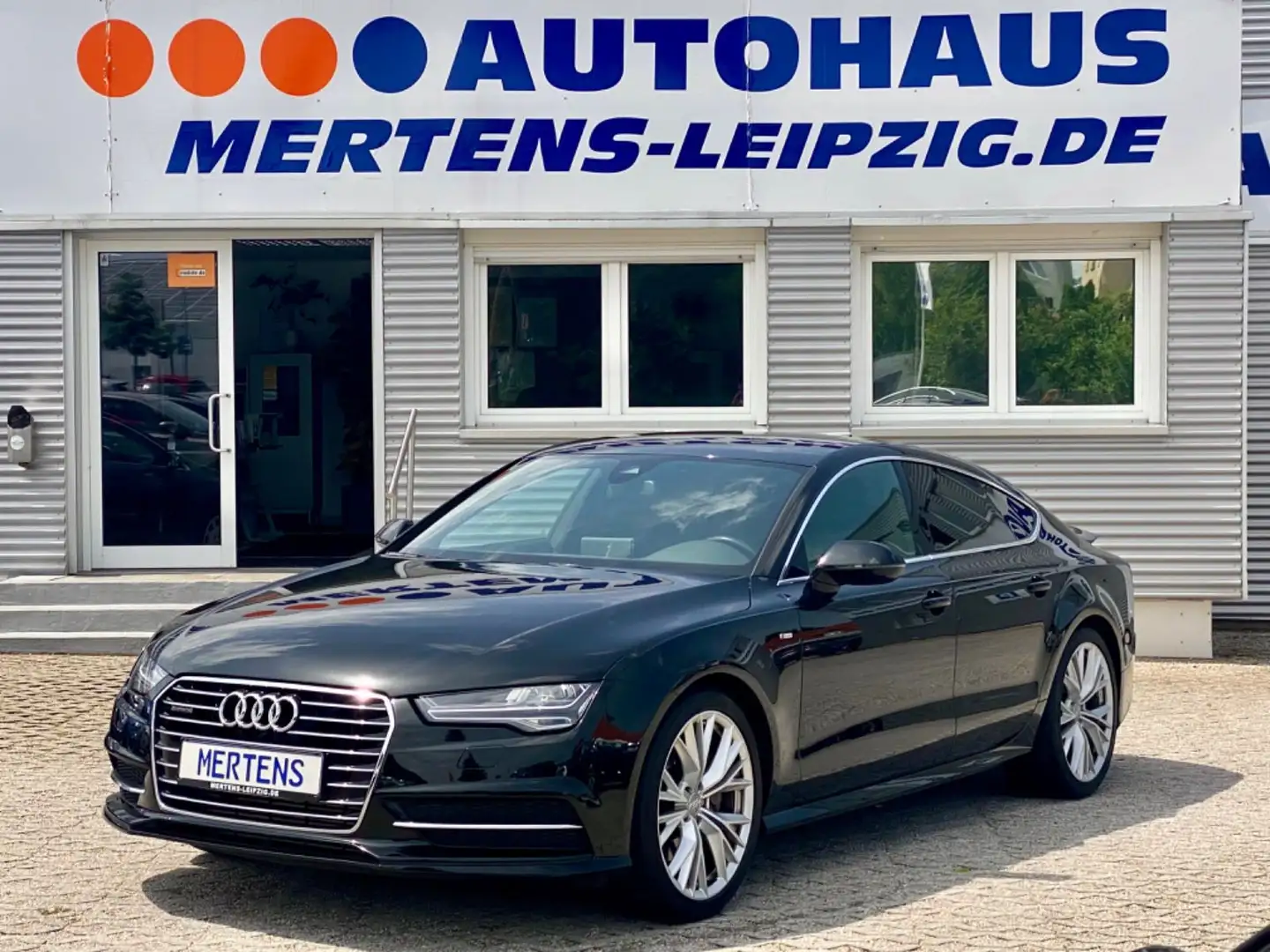 Audi A7 Sportback quattro S line LED NAV SHZ PDC Чорний - 1