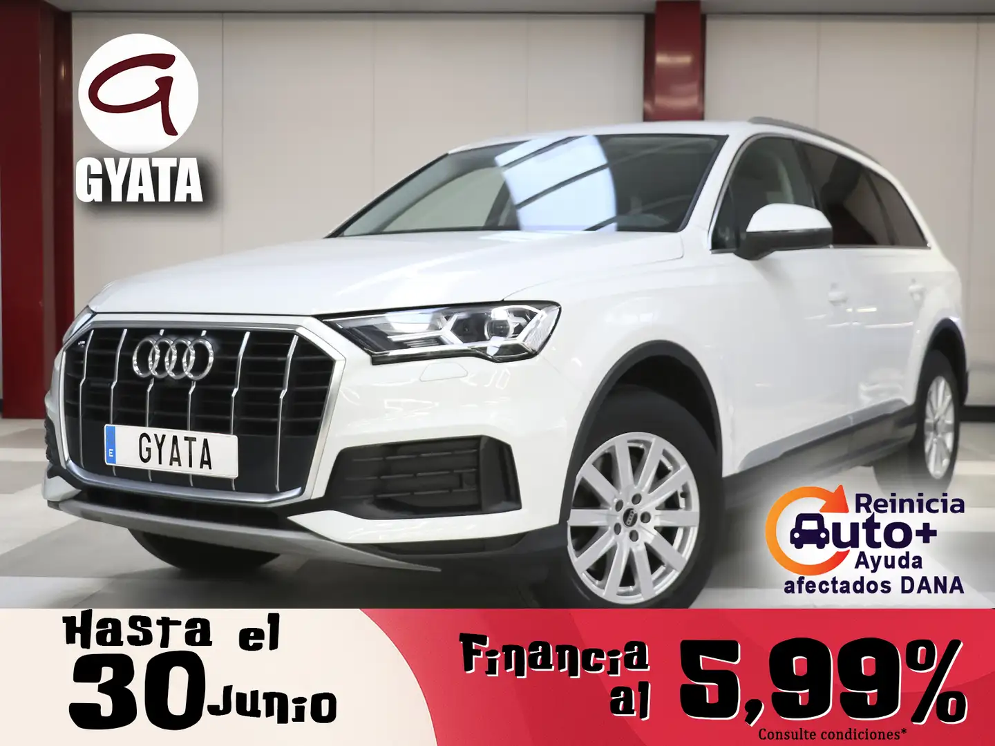 Audi Q7 45 TDI quattro Blanco - 1