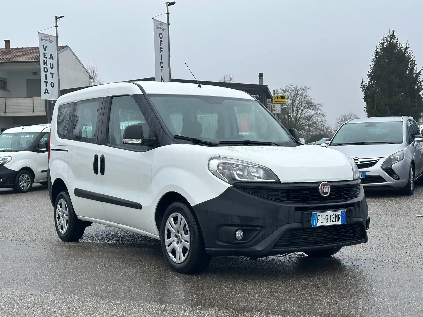 Fiat Doblo AUTOCARRO 5 POSTI  1.3 Mijet 95CV Blanco - 1