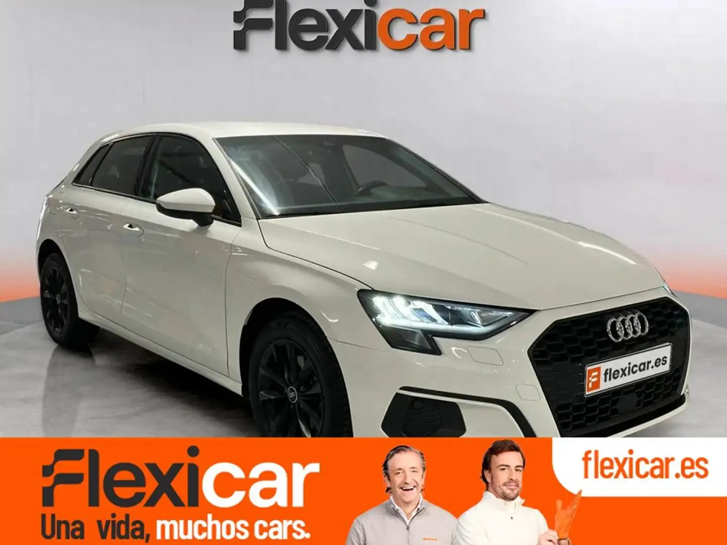 Audi A3 Sportback 30TDI S line S tronic Blanc - 1