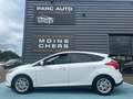 Ford Focus 1.6 TDCI 115CH FAP STOP\u0026START TITANIUM 5P Blanc - thumbnail 4