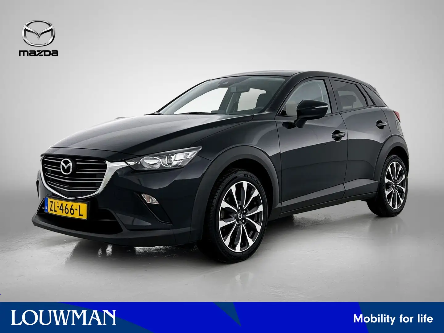 Mazda CX-3 2.0 SkyActiv-G 120 Sport Selected Zwart - 1