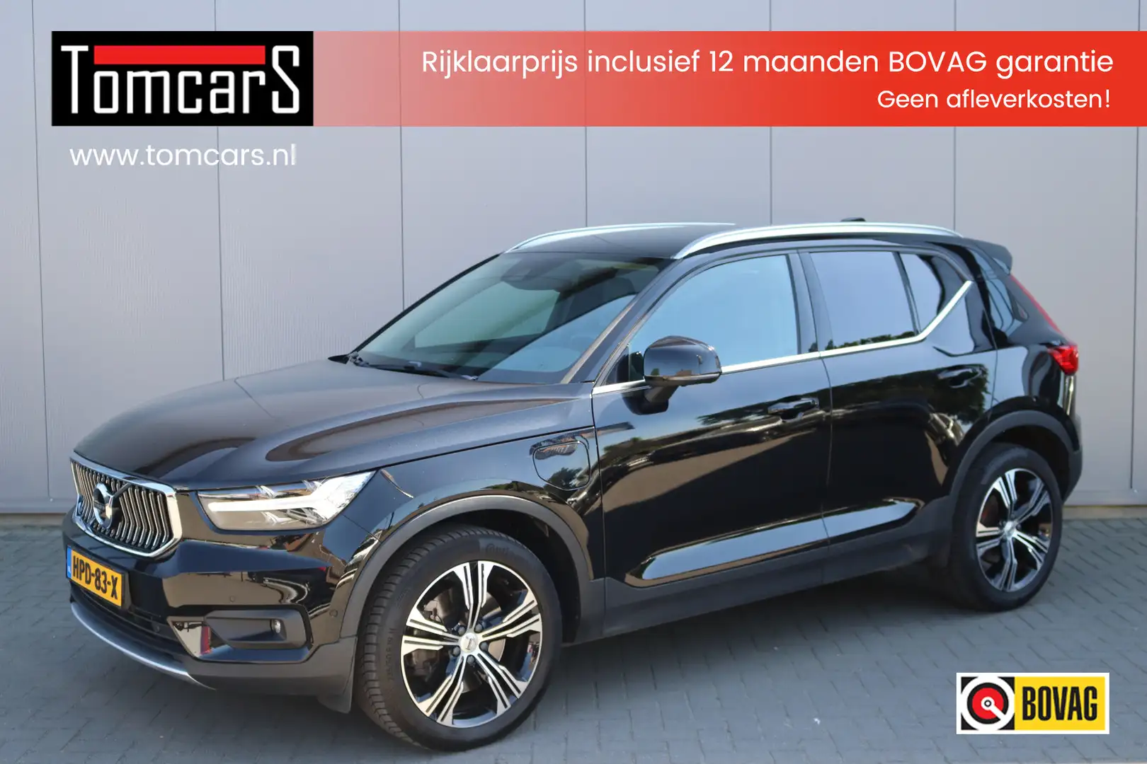 Volvo XC40 1.5 T5 265PK Recharge Inscription Leder/360-camera Zwart - 1