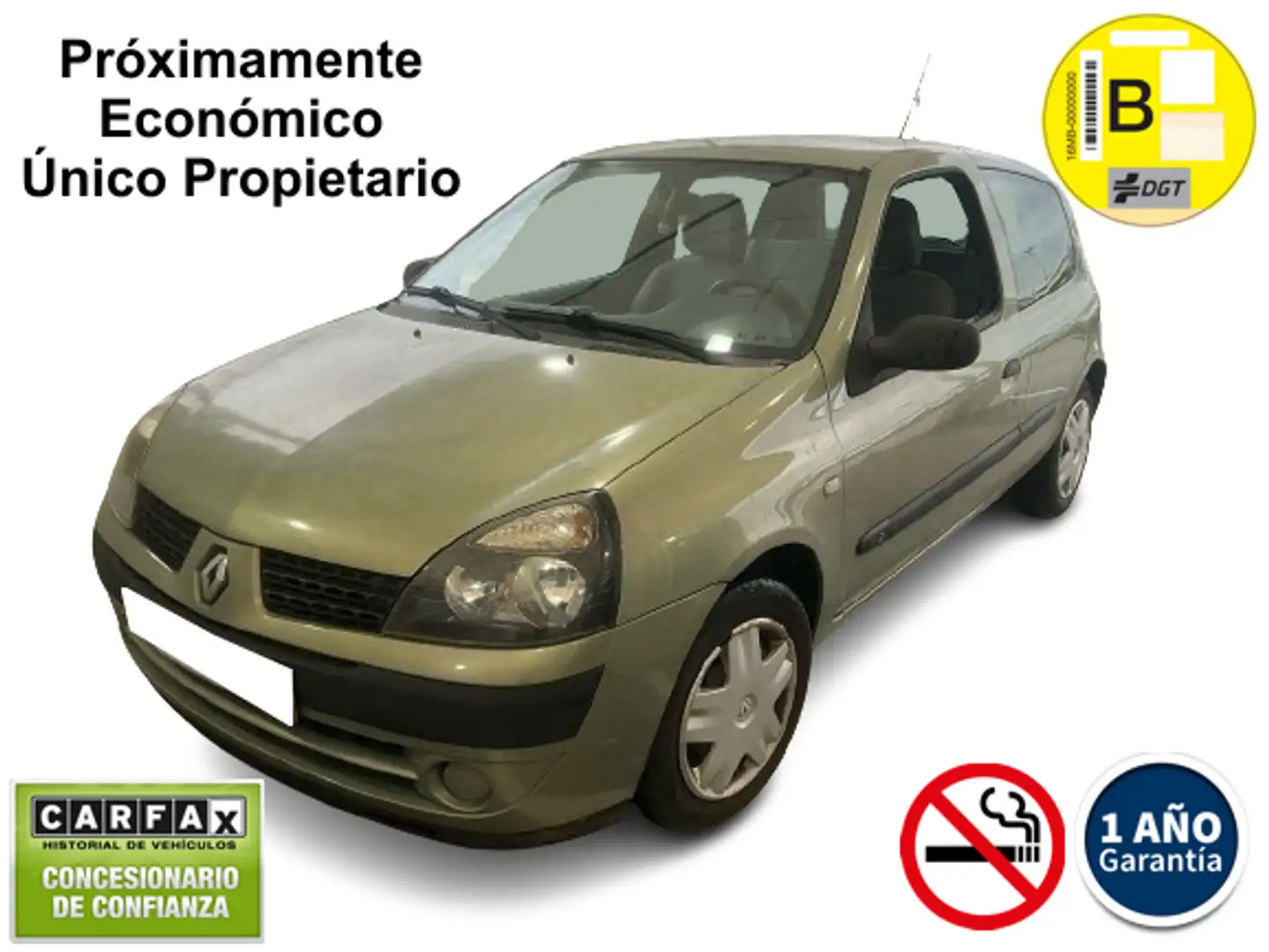Renault Clio 1.2 Expression Verde - 1