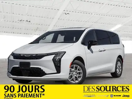 White 2027 Chrysler Pacifica Minivan Front-Wheel Drive 9-Speed Automatic