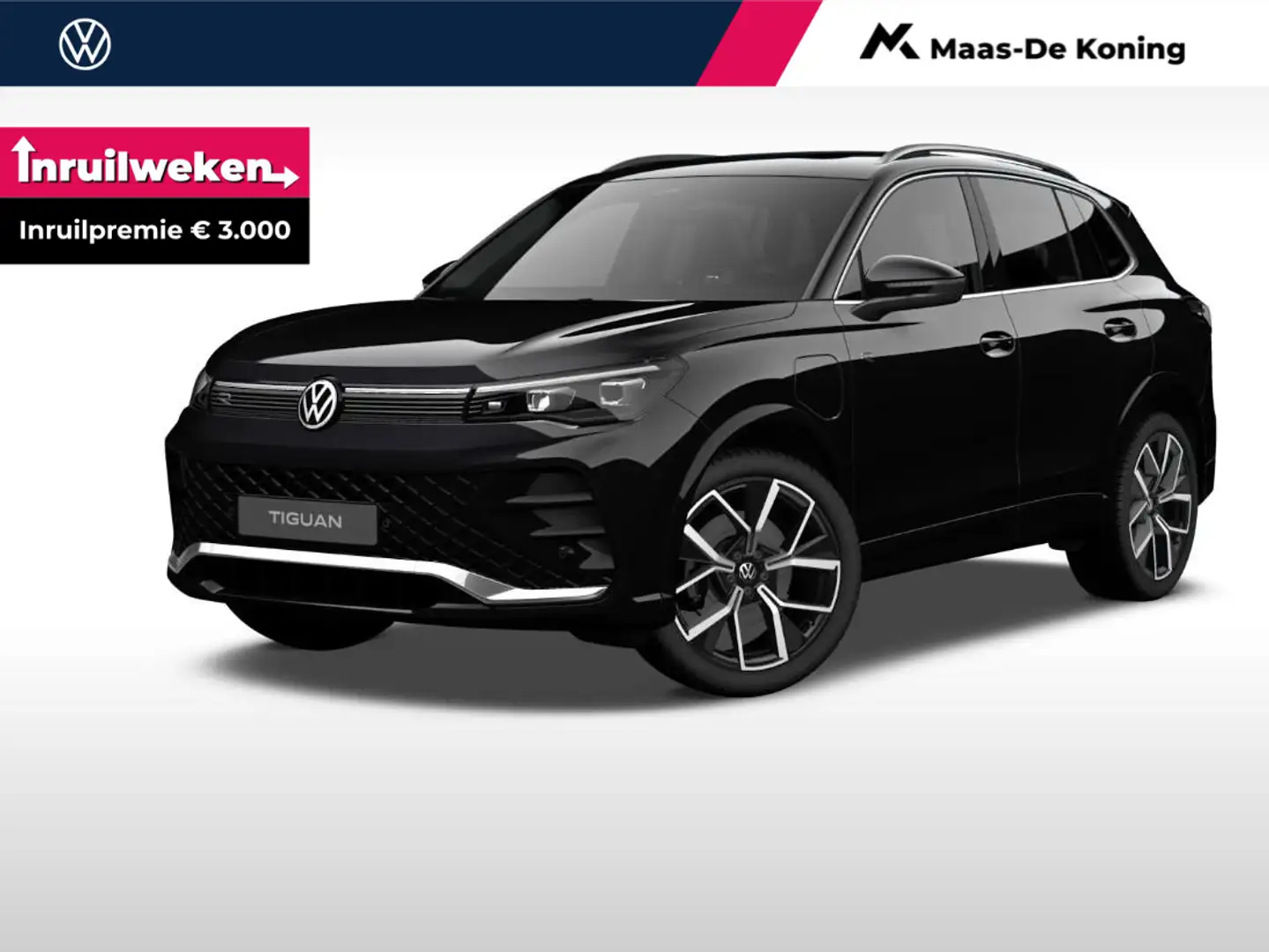 Volkswagen Tiguan R-Line-Edition 1.5 eHybrid 272 pk 6 versn. DSG · A Noir - 1