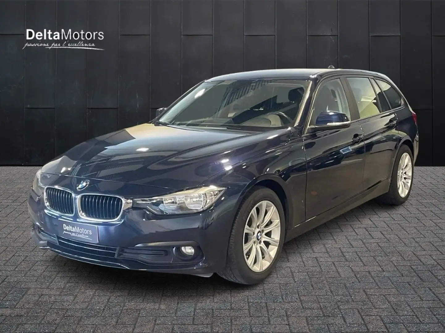 BMW 320 d Business Advantage auto Blauw - 1