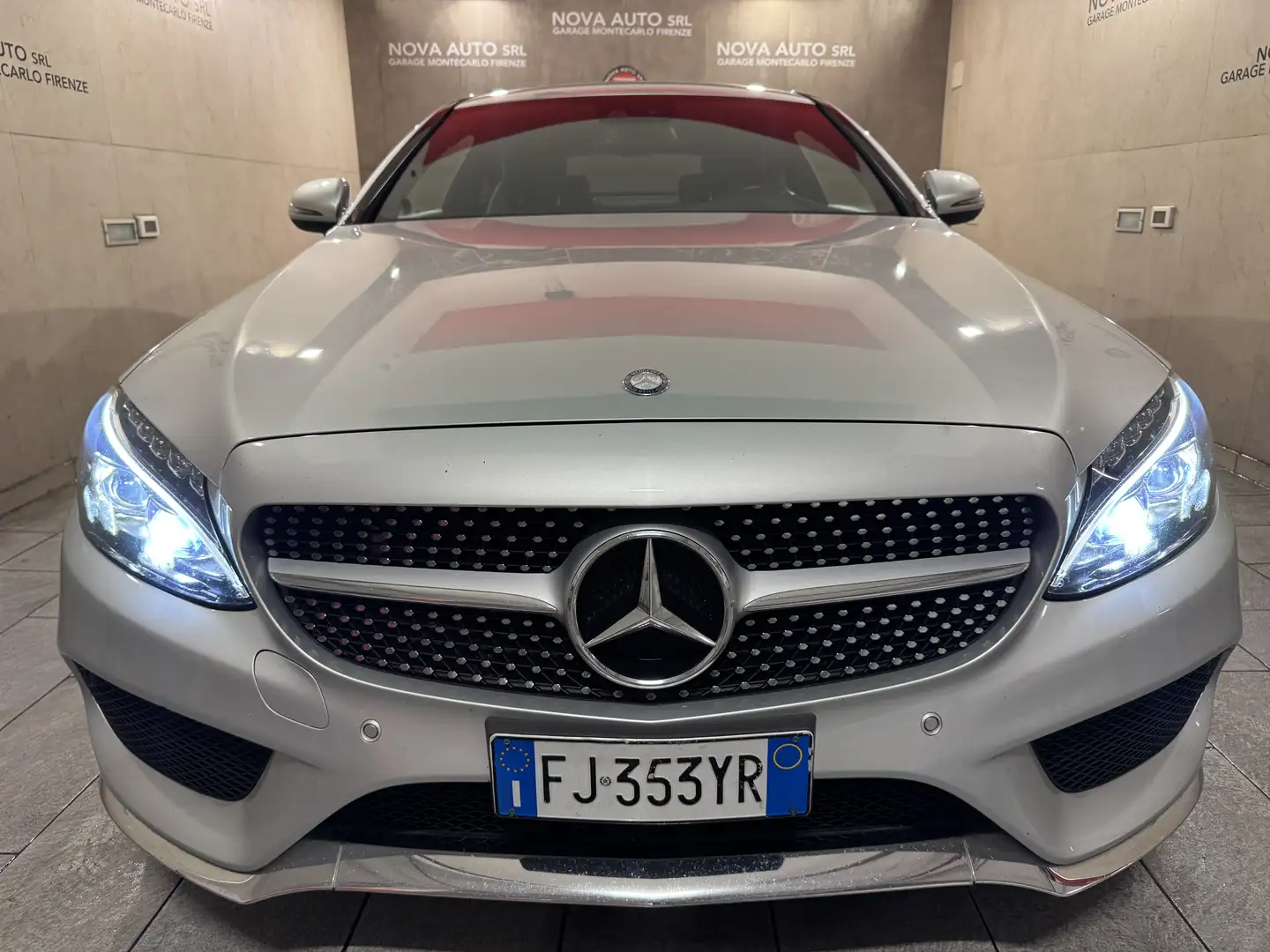 Mercedes-Benz C 220 Classe C220 Coupè d Premium 4matic auto Argento - 1