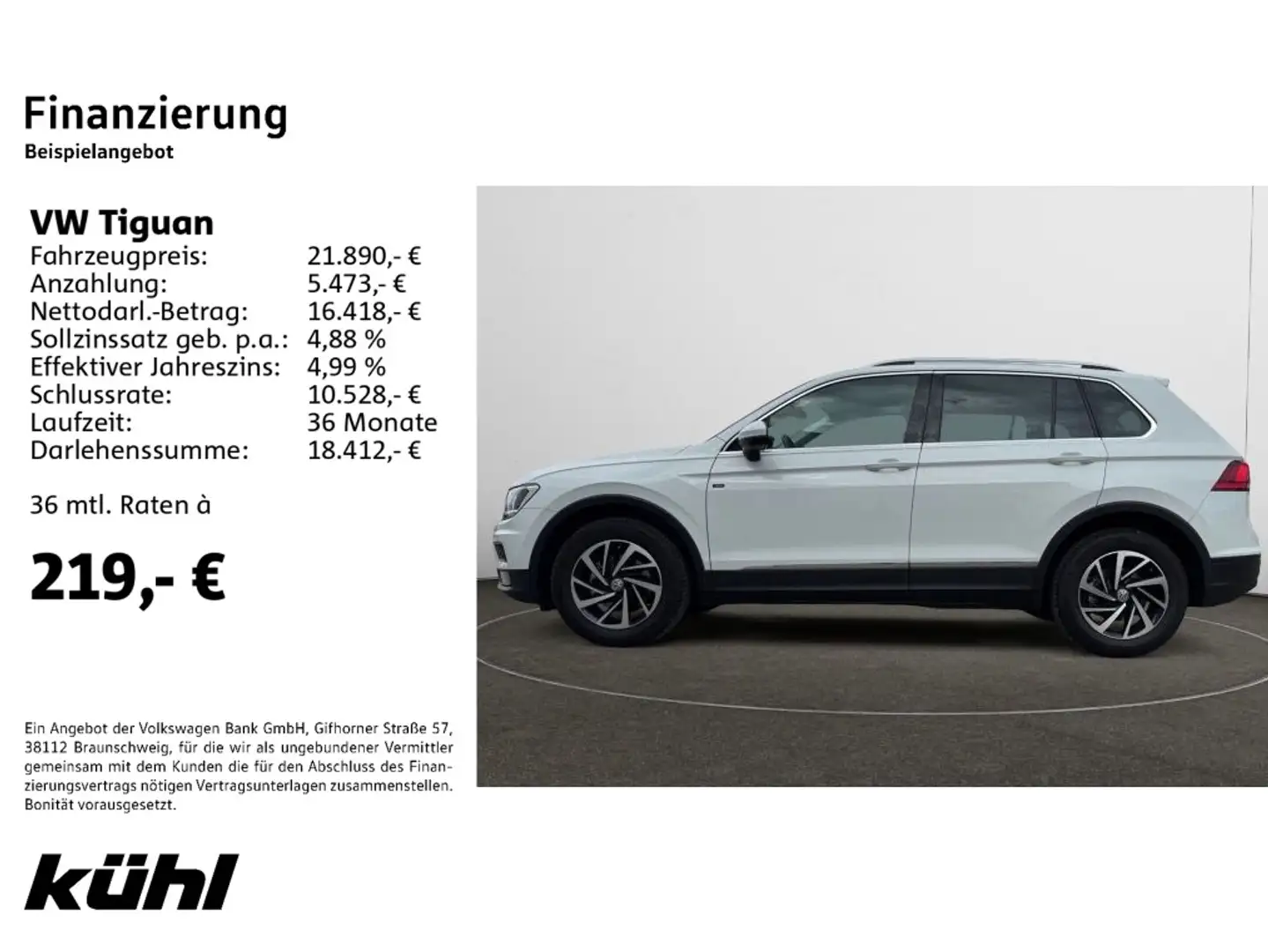 Volkswagen Tiguan 2.0 TDI BMT Join Navi,LM17 Blanco - 2