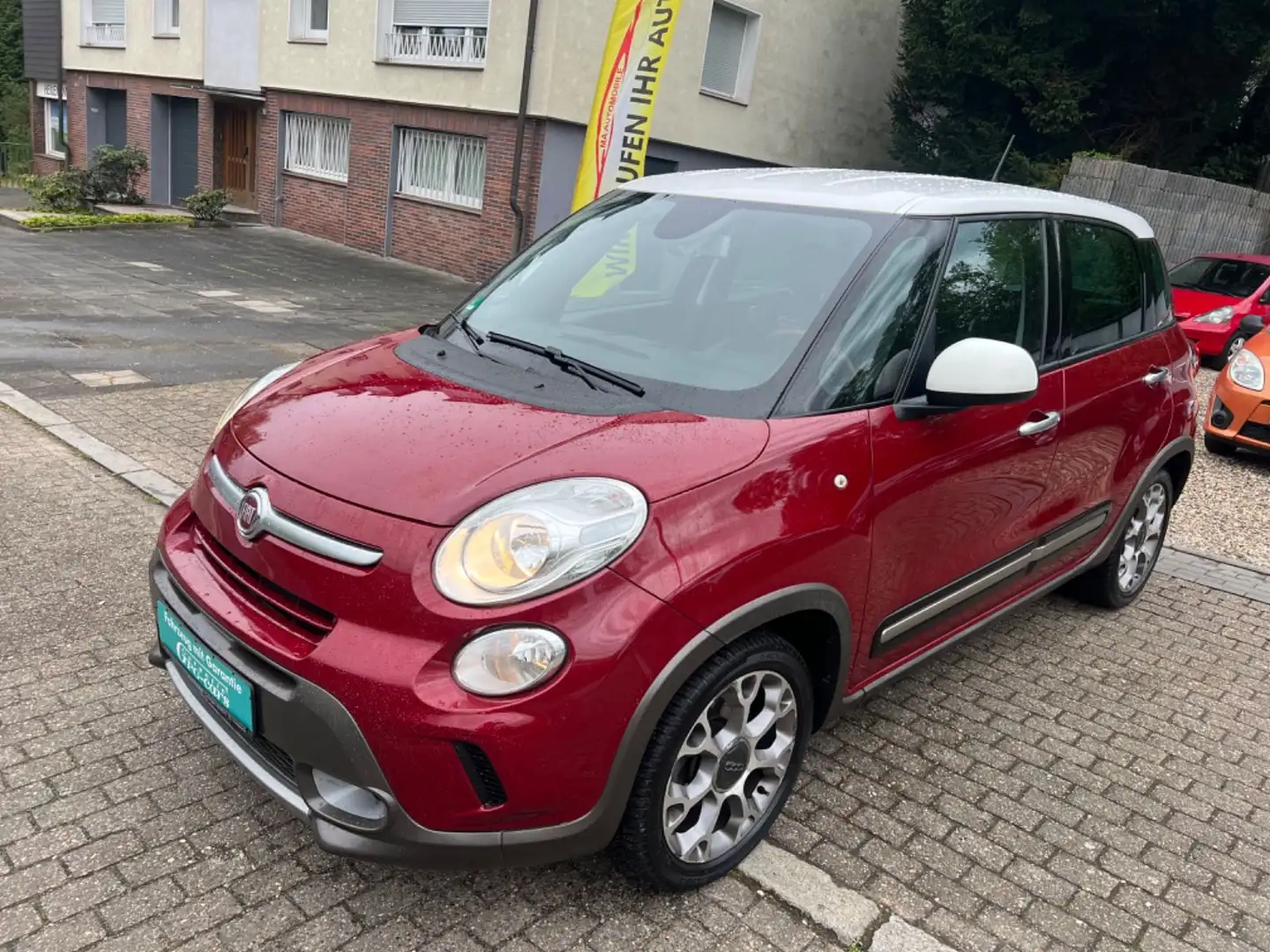 Fiat 500L Pop Star*TÜV NEU*1 HAND*KLIMA*GARAGENWAGEN* Red - 1