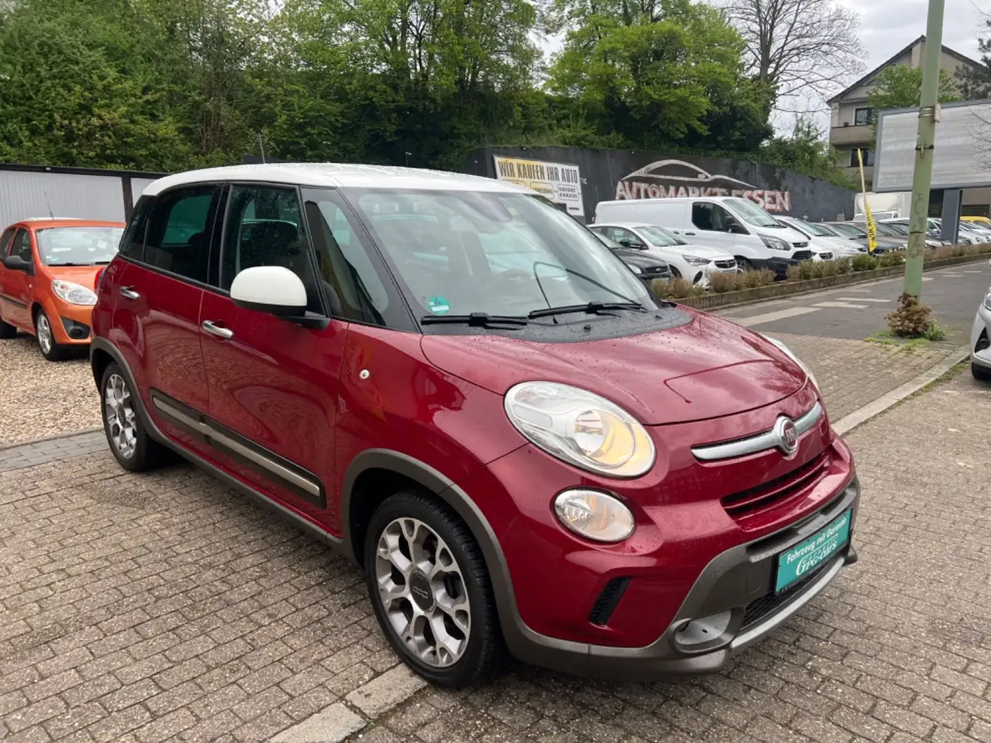 Fiat 500L Pop Star*TÜV NEU*1 HAND*KLIMA*GARAGENWAGEN* Red - 2