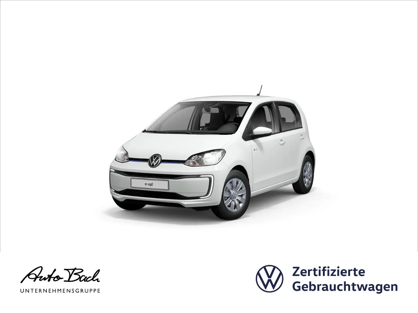 Volkswagen e-up! Rückfahrkamera, Klima, Sitzheizung, Tempom Weiß - 1