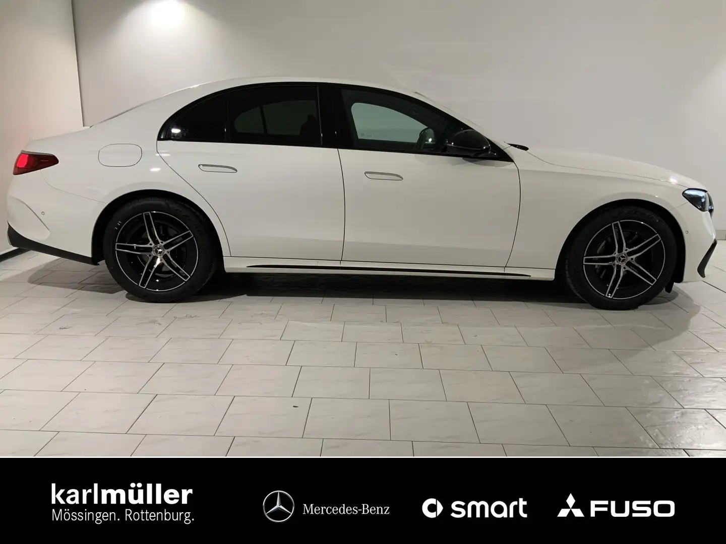 Mercedes-Benz E 200 E 200 AMG-L +Night+LED+Keyless+Distronic+Apple Blanc - 2