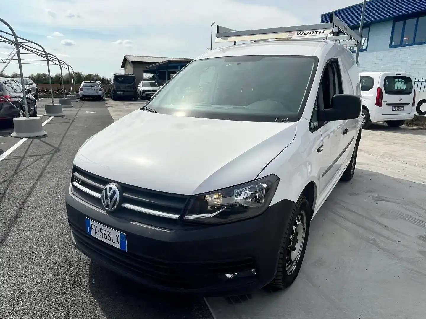 Volkswagen Caddy 2.0 TDI 110cv 4MOTION 4x4 - targa FK583LX Blanco - 2