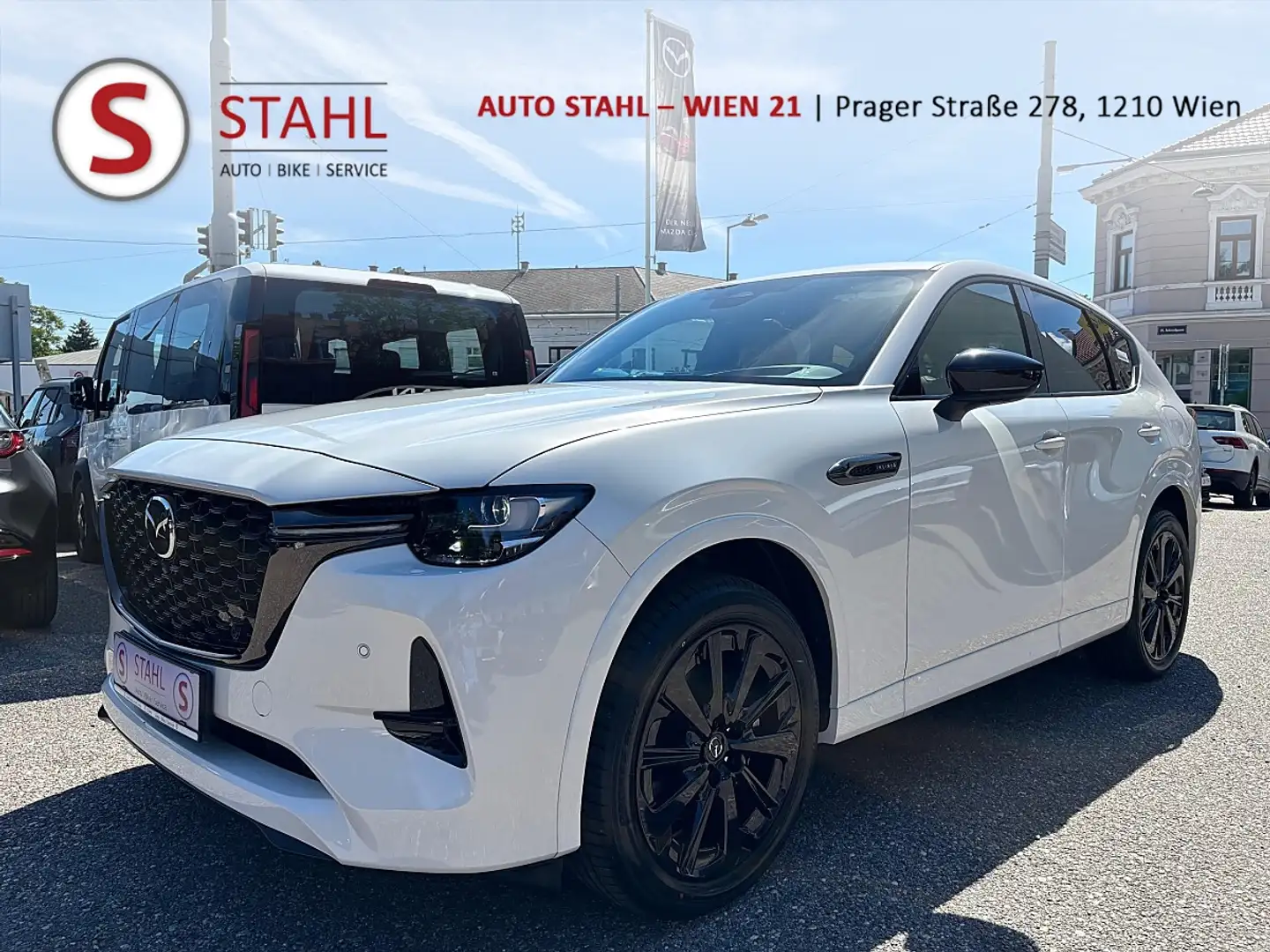 Mazda CX-60 3.3L e-SKYACTIV D AWD HOMURA PLUS Aut. AUTO STA... Weiß - 1