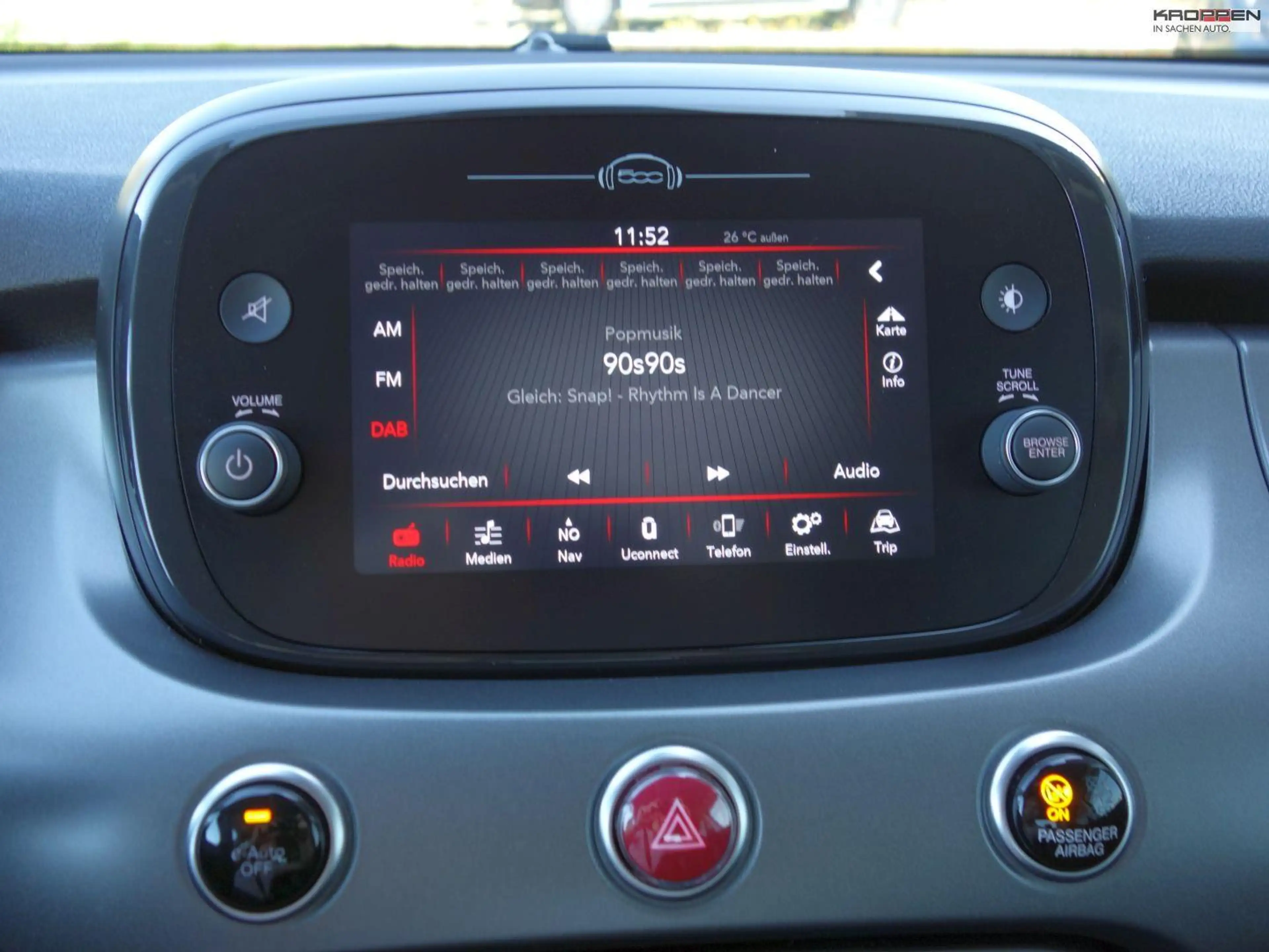 Fiat 500X SPORT HYBRID SHZ KAMERA LED NAV TEMPOMAT — photo 12