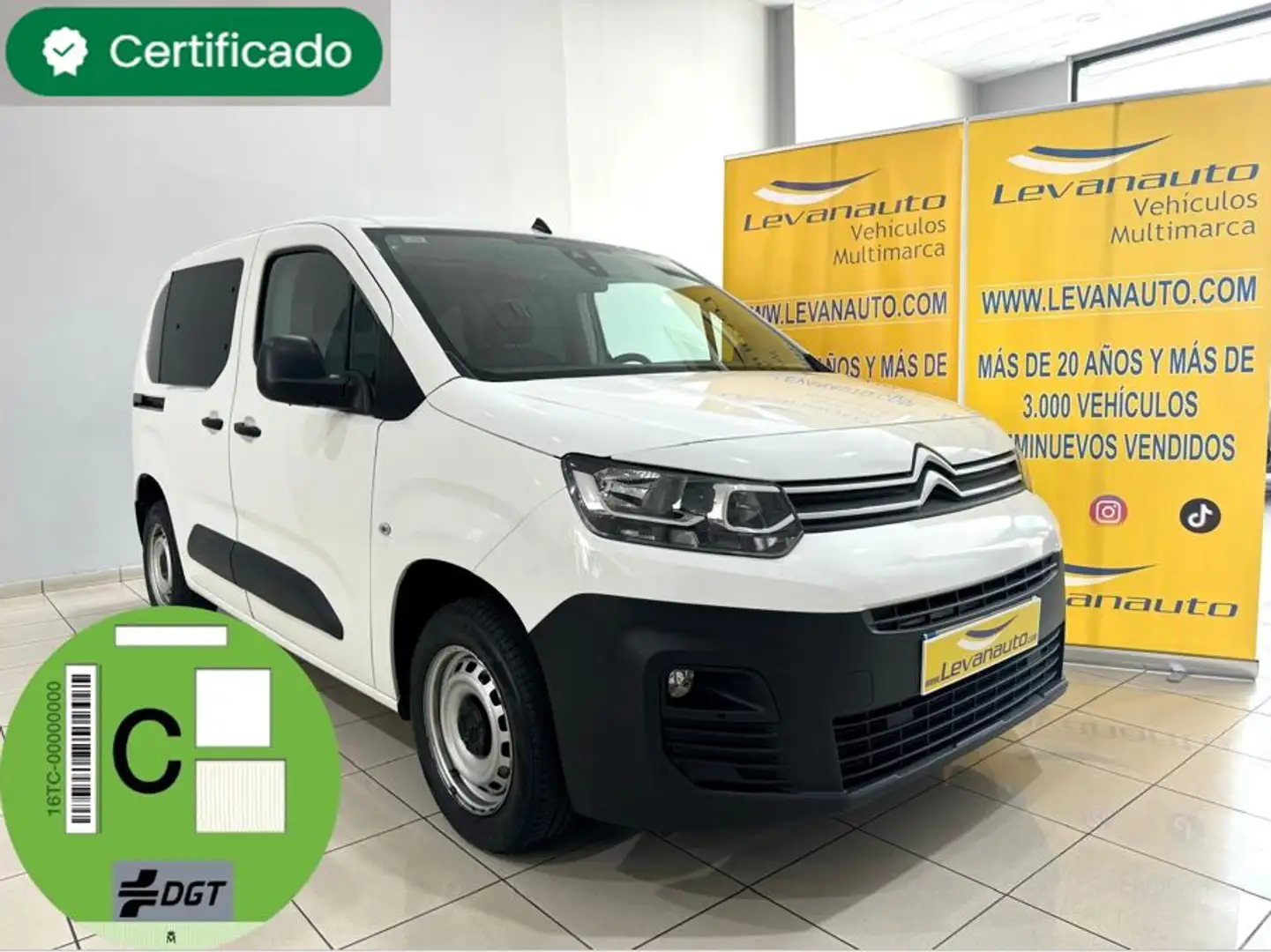 Citroen Berlingo BlueHDi S&S Talla M 100 años 100 Blanco - 1