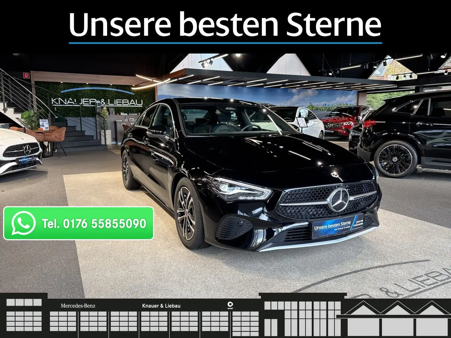 Mercedes-Benz CLA 180 CLA 180 Coupé Advanced*Cam*MBUX*LED*Winter-Paket Schwarz - 1
