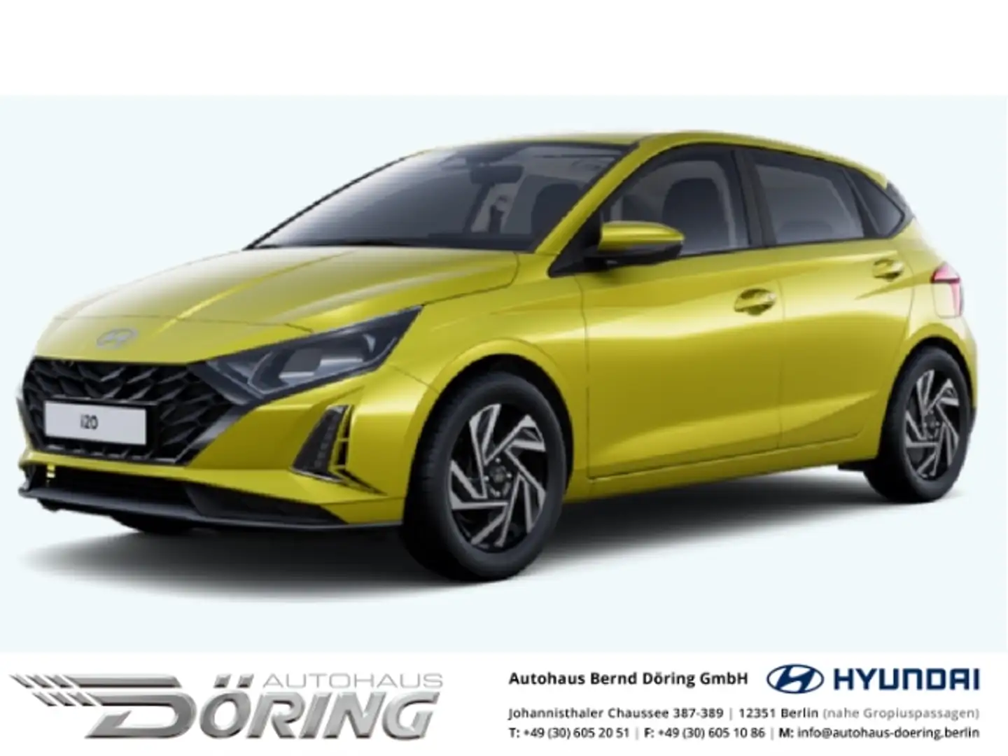 Hyundai i20 Trend 1.0 Turbo (MY25) Komfort Paket, Bose Soundsy Jaune - 1