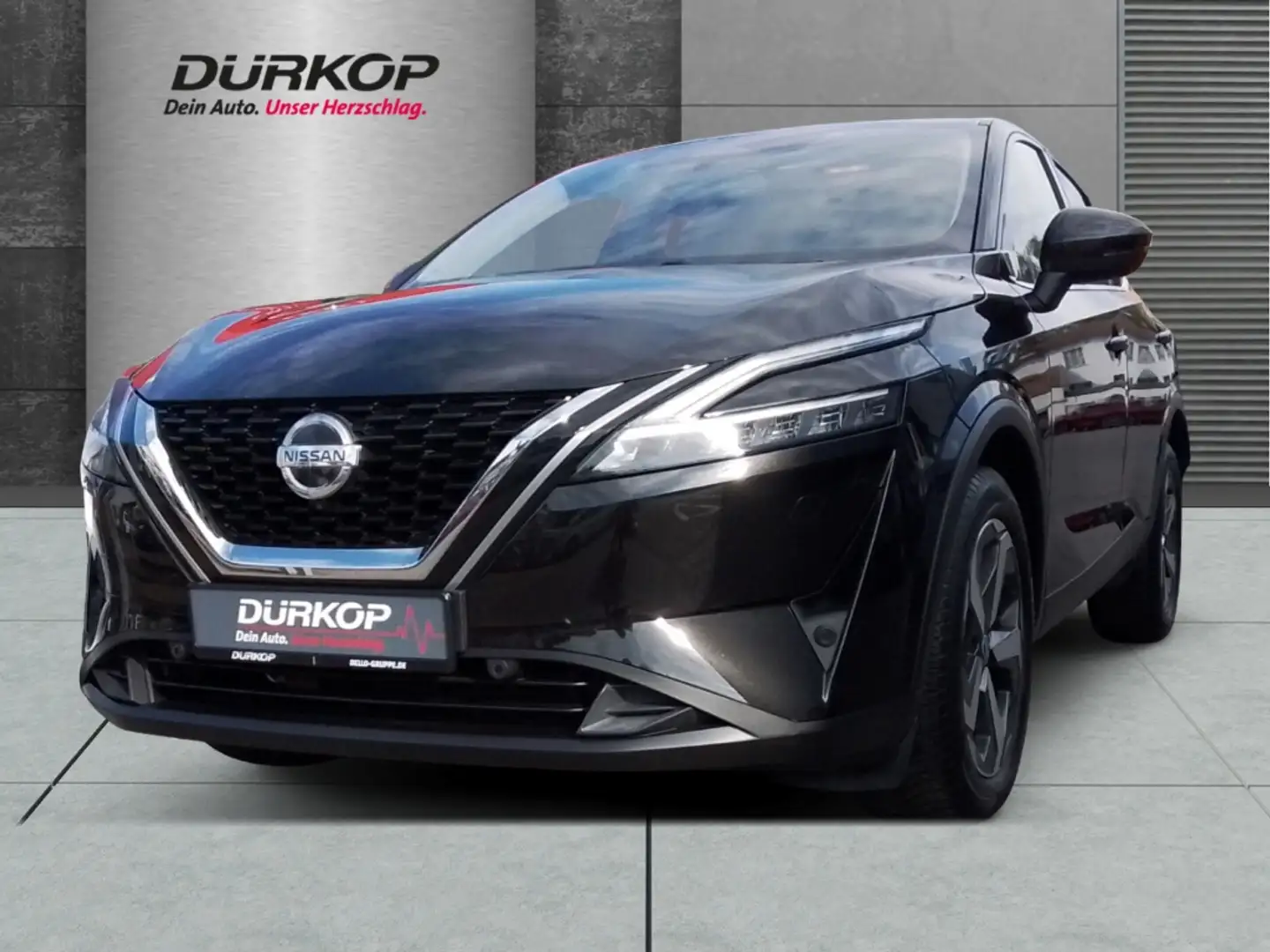 Nissan Qashqai Tekna MHEV EU6d 1.3 DIG-T Visia Navi 360 Kamera LE Zwart - 1