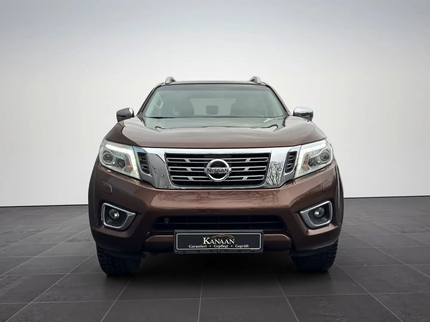Nissan Navara NP300 Double Cab 4x4* 360°Cam*LED*Leder Brun - 2